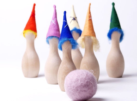 gnome bowling set