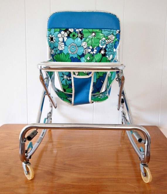 Vintage Baby WalkerAmazing Retro Print...