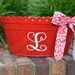 Personalized metal tub-available in assorted colors