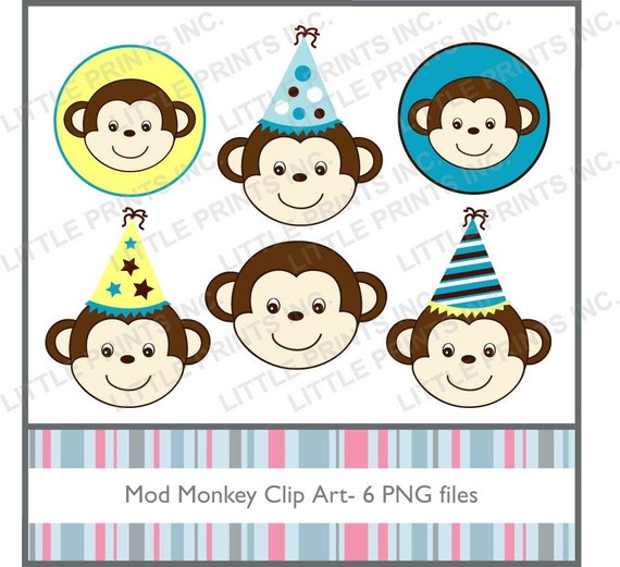 birthday monkey clip art free - photo #39