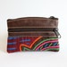 South Industry Coin Purse, Mola/ dark brownleather