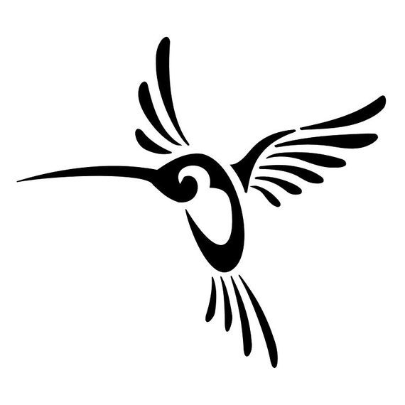 Tribal Hummingbird