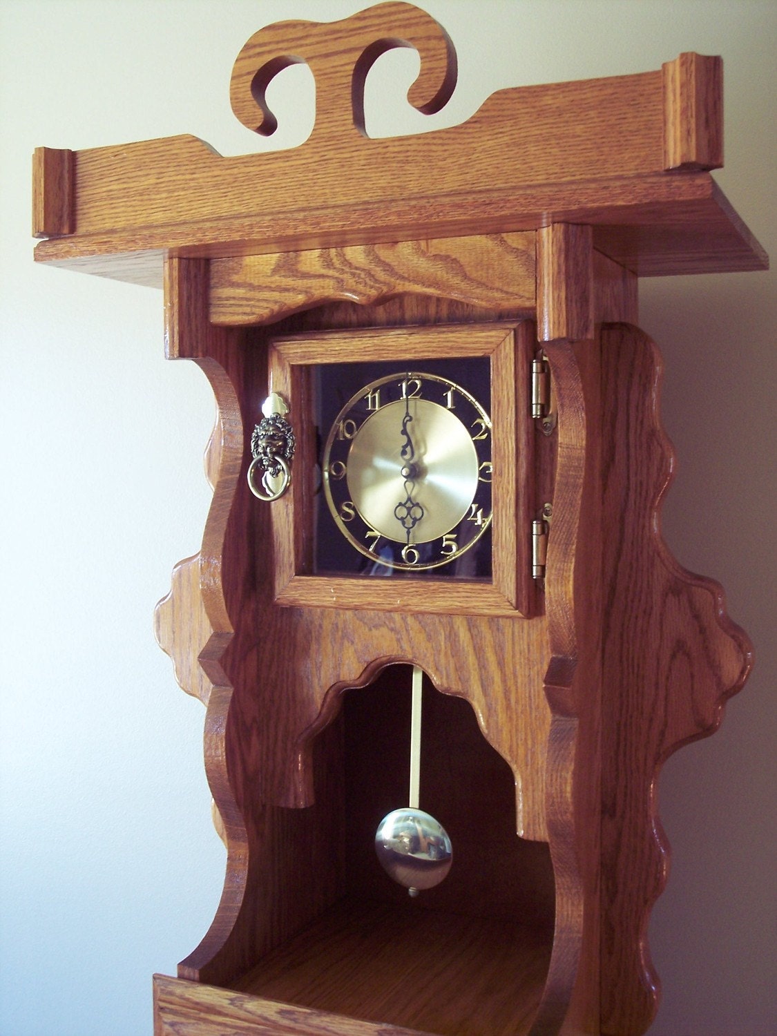 Grandfather Shelf Clock by HeartlandClocks on Etsy
