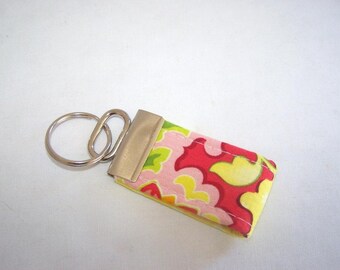 FREE SHIPPING ---- Extra MINI Key Fob ---- Garden Pop by Heather Bailey