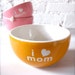I Love Mom Angel Orange Bowl