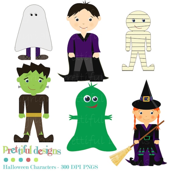 40% Off SALE Halloween Clip Art for Scrapbooking, Invitations, Paper Goods, Card Making (146)