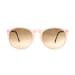 Pink Round Vintage Sunglasses - Samba Rosa Glace