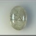 4614 - CABOCHON - Epidote Needles in Milky Quartz Crystal