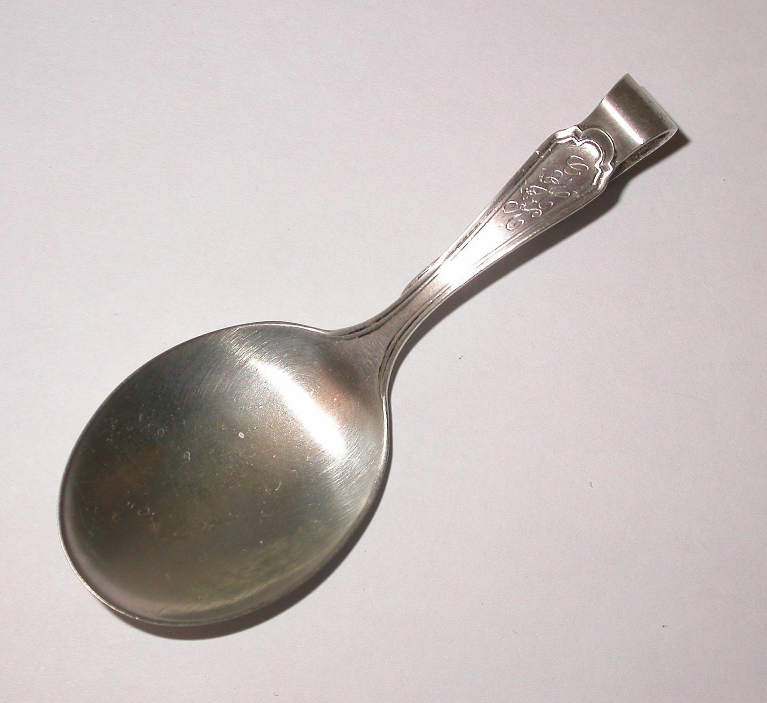 Sterling Silver Baby Spoon Vintage Maker Watson
