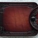 Leather Money Clip/ 2 pockets / snap closer