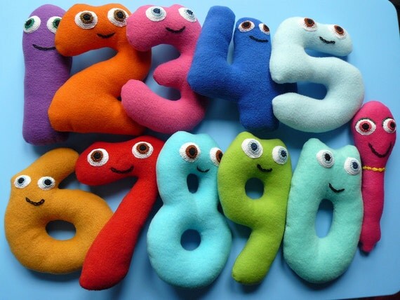 number jacks plush