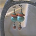 turquoise dangle earrings