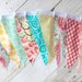 Bunting Flag, Spring Colors, Photo Prop, Wedding, Celebration Flag, LONG