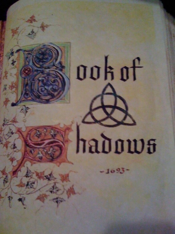 book of shadows replica book of shadows replica