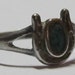 Vintage Ladies Turquoise Horse Shoe Ring Sterling Silver Size 7