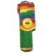 Lip Balm Holder Rainbow Green Crochet