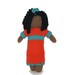 African American Doll Faceless Crochet Amigurumi
