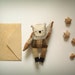 Barney - Little Owl, soft art toy by Wassupbrothers