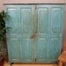Antique Blue Cupboard
