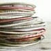 RESERVED FOR KIRSTY-vintage bangles, gypsy woman