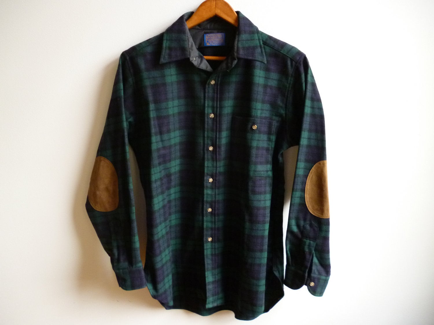 black watch tartan shirt men's