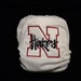 Huskers embroidered cloth pocket diaper