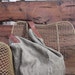 Custom Order for Norma - The Driftwood Slouch - Handcrafted Vintage Belgian Linen Bag