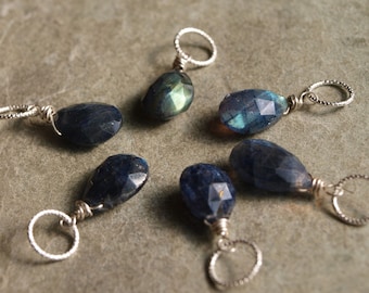 Labradorite Charm Pendant- Create your Own Charm Necklace #9