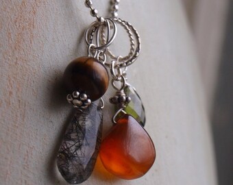 LAST CHANCE Calcite Charm Pendant - Create Your Own Charm Necklace