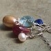 LAST CHANCE Large Taupe Pearl Charm Pendant