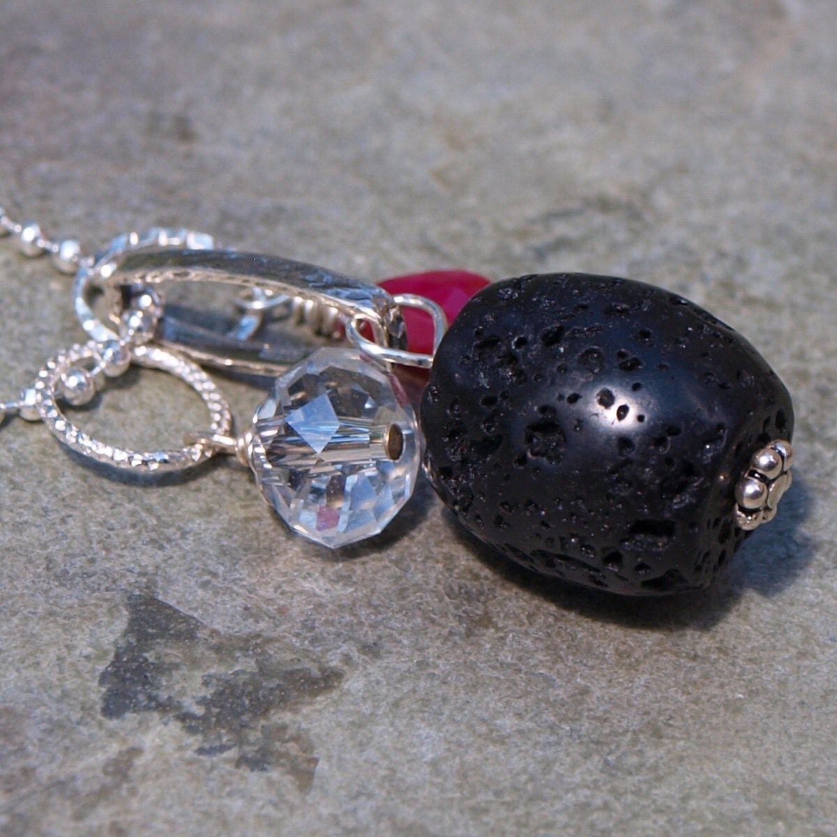 Lava Charm Pendant 36