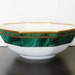 Christian Dior Malachite Bowl, Hollywood Regency, Octagonal Serving Bowl