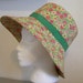 Sunhat - Green Floral