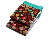 Baby Burp Cloths with Sweet Flannel Birds