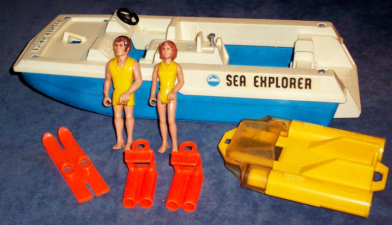 Fisher-Price toy 310 Adventure People Sea Explorer near