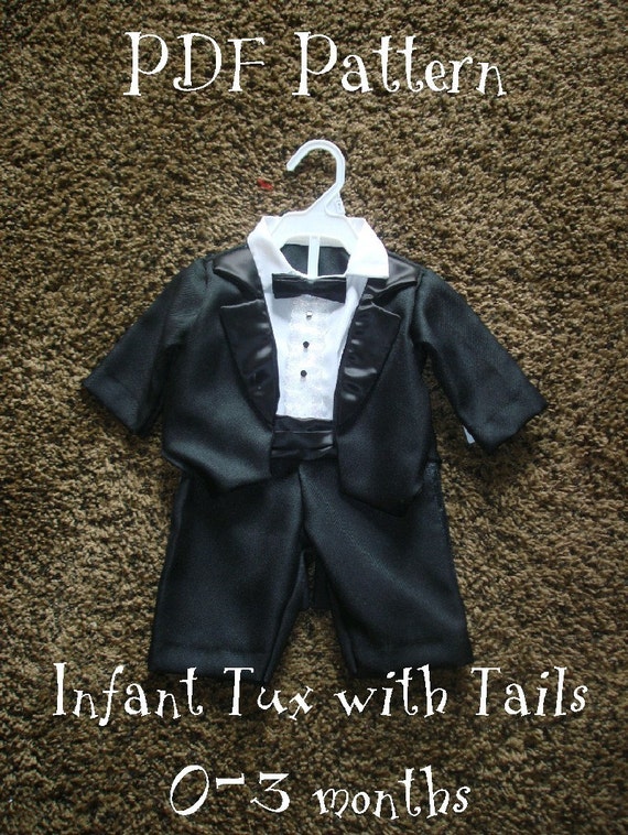 sewing pattern for tuxedo jacket with tails