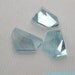 BLUE TOPAz. Geometric Cut. RoCk CAnDy GeM. Blue . 3 pc .8 cts. 10x7 mm (BT221)