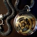 Steampunk Necklace Portal Industrious Clockworks Locket by Dr Brassy Steampunk