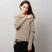 End of summer S A L E - Women Knitted jacket - brown, women clothing, women cardigan