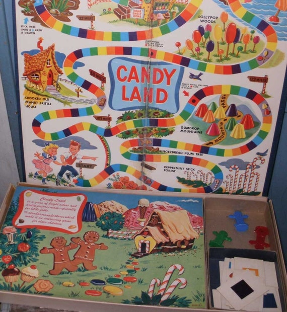 Vintage Candy Land Game 38