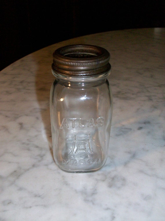 Atlas Mason Canning Jar Bank... Miniature