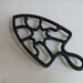 Black Cast Iron Sad Trivet Cottage Style Charm
