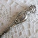 Sterling Silver Art Nouveau Nail File Free US Shipping