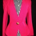 Vintage Fuschia Blazer