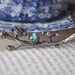 Silver Branch Necklace - Love birds nest - Nest Necklace - Antique Silver Necklace - Turquoise And Silver - Gift Wrapped