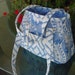 Large Delft Blue and White Tote, Shopping, Books, Crafts, Diaper