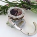 Purse Hanger - Pink and Black Python Snake Skin Inlay, Incrusted with 86 Crystals - Free Engraving