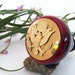 Wine Bottle Stopper - US Army Enlisted Insignia Embellished, Hand-Crafted Red, White and Blue