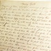 reserved 1850 handwritten Diary Identified to Amanda ROCKHOLD 17 years old Bainbridge Ohio