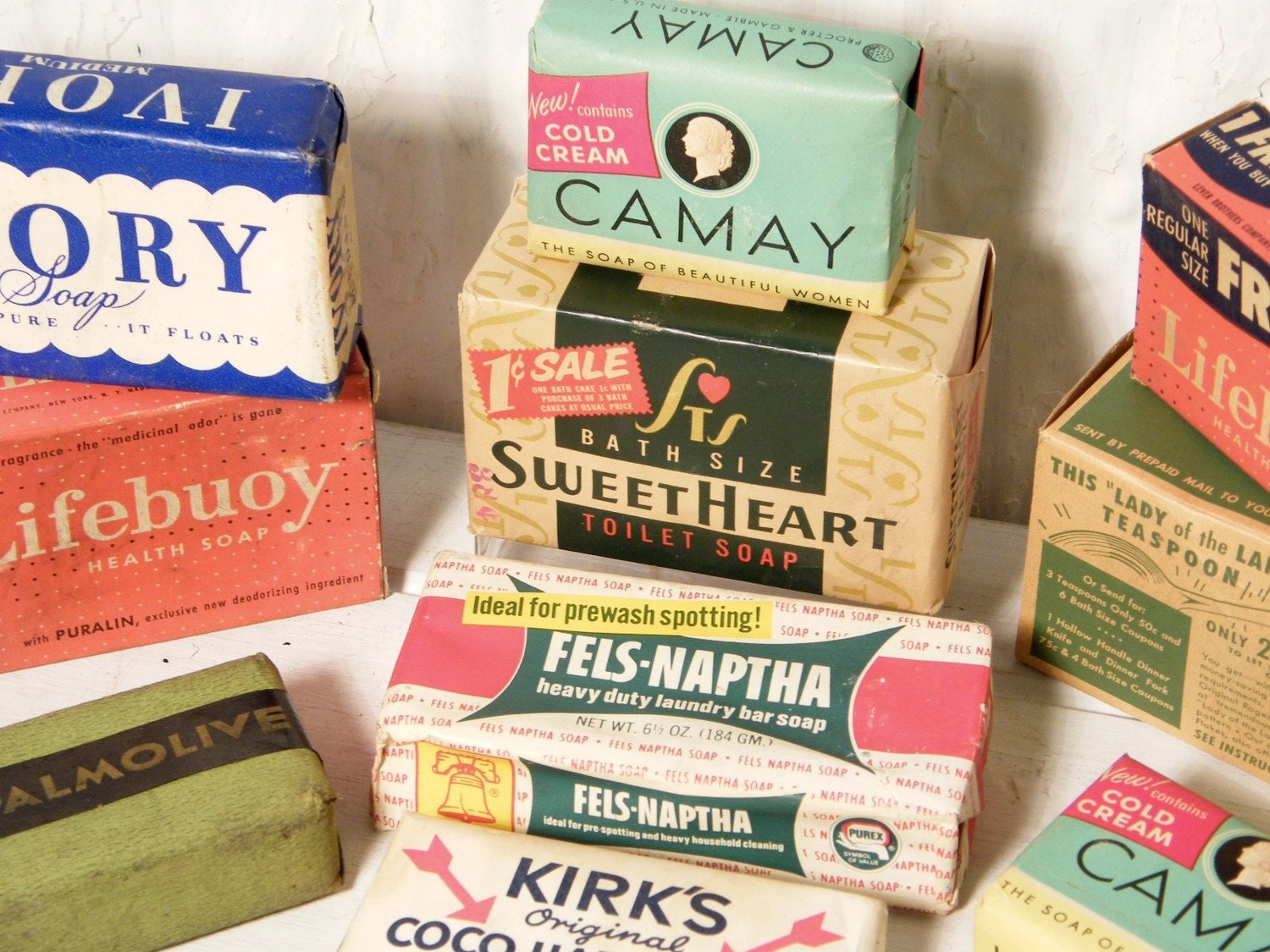 old soap bars